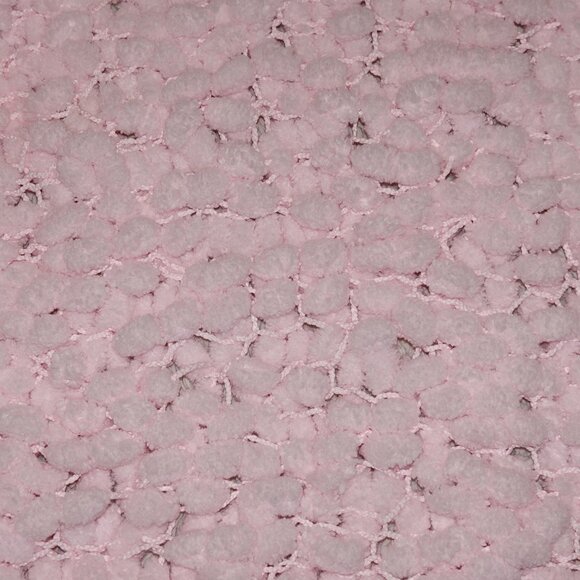 Pastel Pink Soft Bunny Tail Lovey Blanket for Kids and Children 12" x 14" - Picture 1 of 4